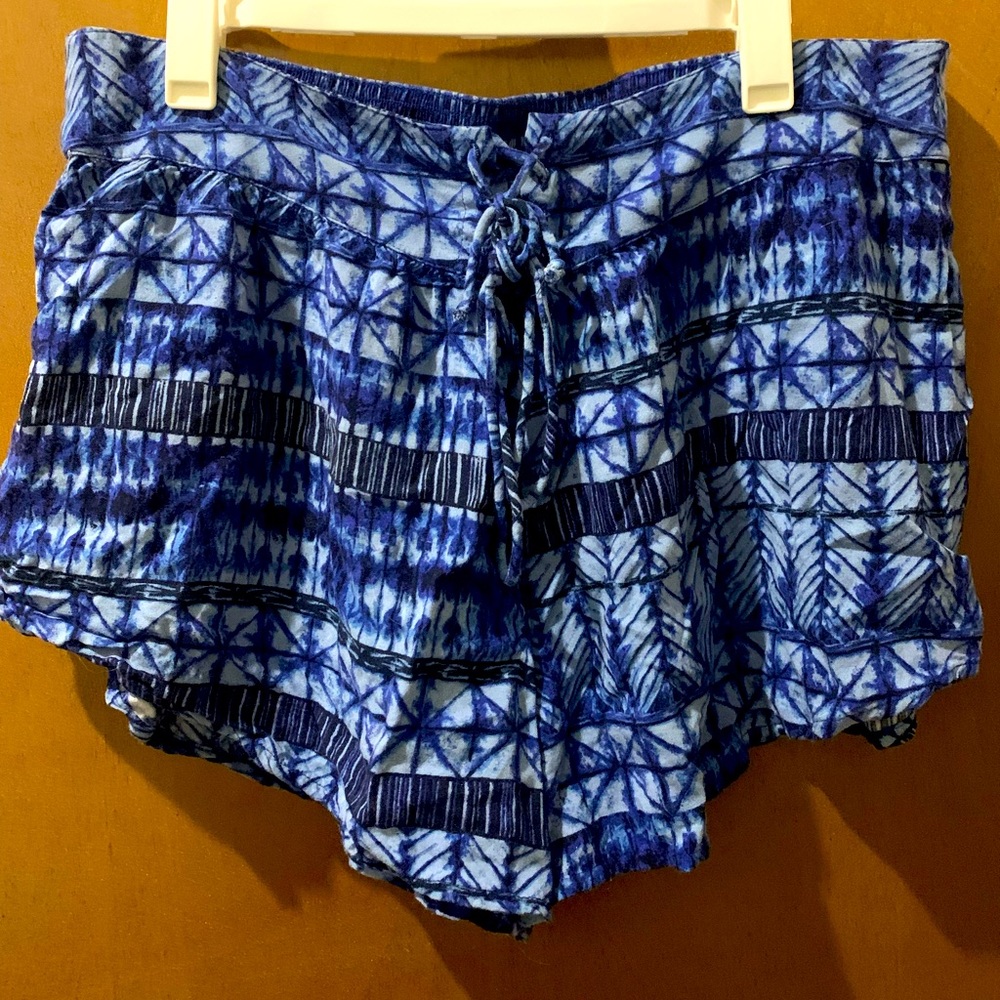 Blue shorts